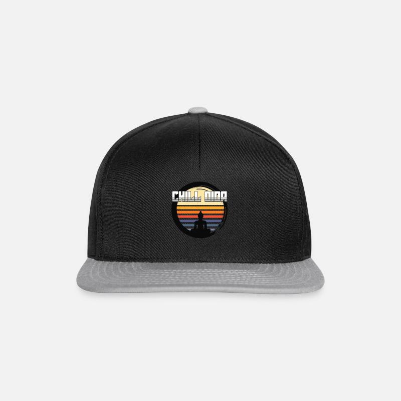 Chill Oida - Snapback Cap - Schwarz/Grau