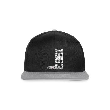 63RD BIRTHDAY 63 YEARS LIMITED EDITION 1963 - Snapback Cap - black/grey - Front