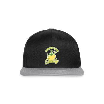 Stand de limonade Sécurité Limonadenstand - Casquette snapback - noir/gris - Devant