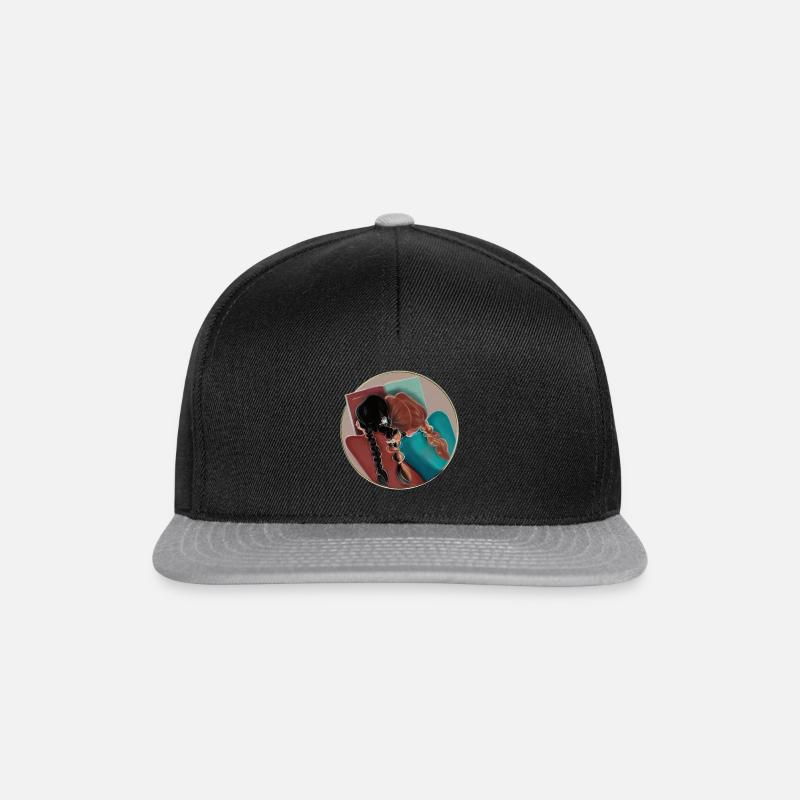 Best sisters ever! - Snapback Cap - black/grey