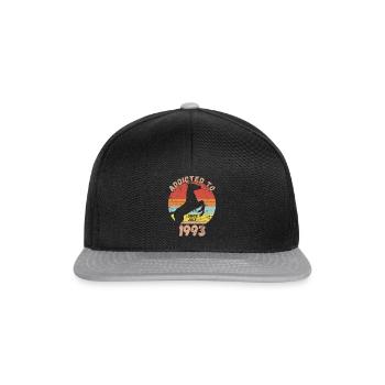 Anniversaire Équitation Juillet 1993 - Casquette snapback - noir/gris - Devant