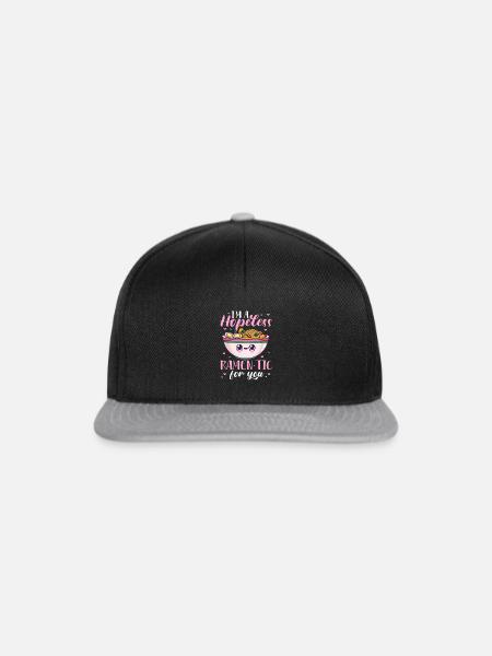Ramen - Snapback Cap - Schwarz/Grau