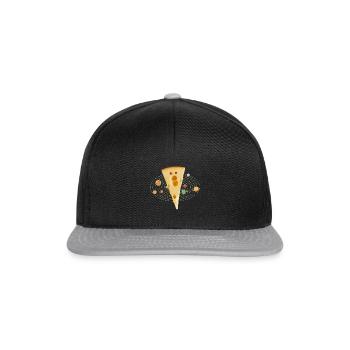 Amateurs de fromage Gouda - Casquette snapback - noir/gris - Devant