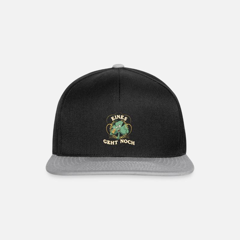 EINES GEHT NOCH - Snapback Cap - Schwarz/Grau