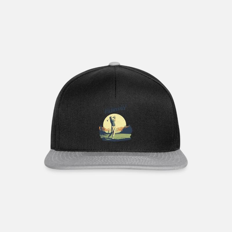 Bad Day to be a Fairway - Snapback Cap - Schwarz/Grau