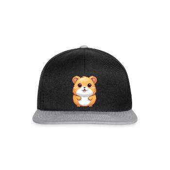 Hamster - Casquette snapback - noir/gris - Devant