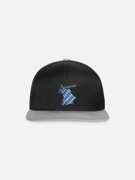 Bayern - Snapback Cap - Schwarz/Grau