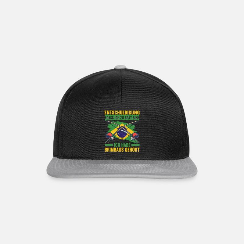 Capoeira Capoeirista - Snapback Cap - black/grey
