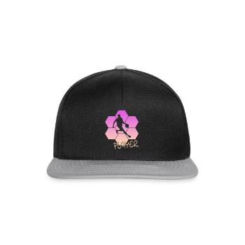Basketball - Snapback Cap - Schwarz/Grau - Vorne