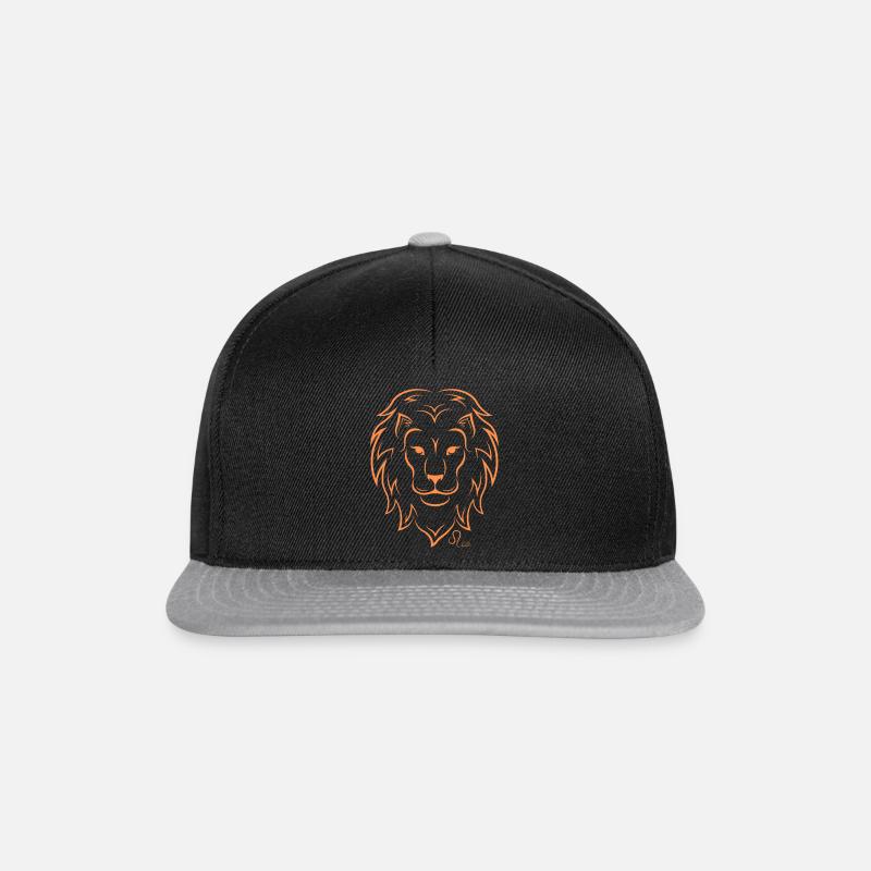 Leo - Snapback Cap - black/grey