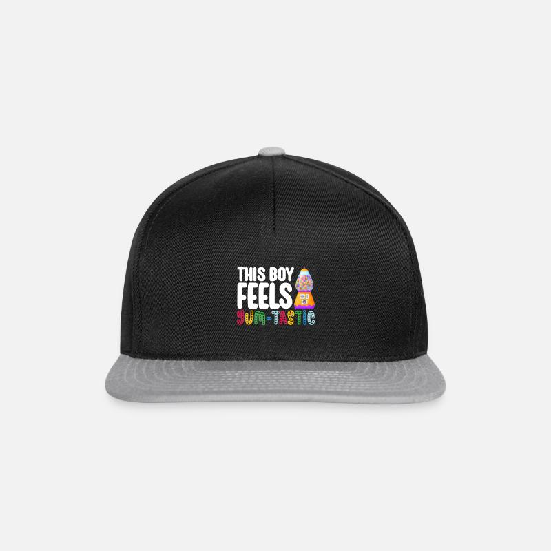 Machine à chewing-gum Machine à chewing-gum - Casquette snapback - noir/gris
