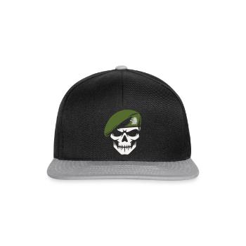 Army - Snapback Cap - black/grey - Front