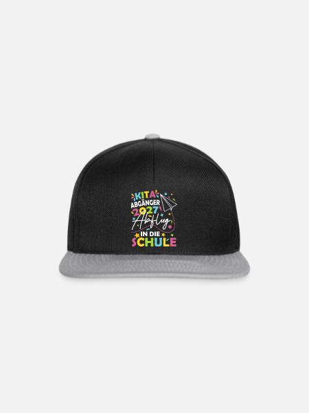 Kita Abgänger 2027 - Snapback Cap - Schwarz/Grau