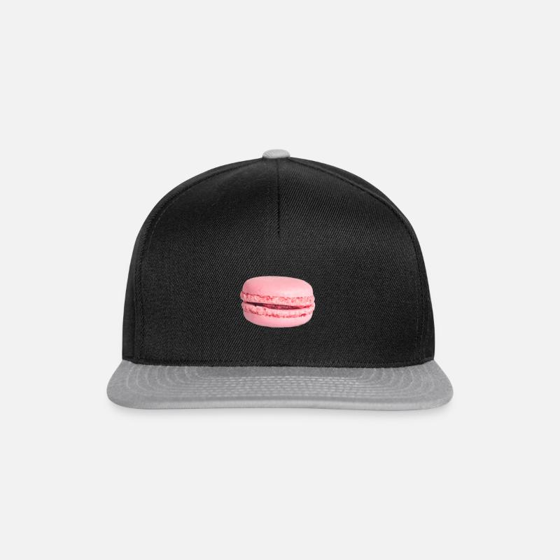 French candy macaron - Snapback Cap - black/grey