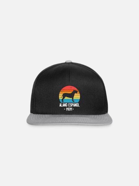 Alano Espanol - Snapback Cap - Schwarz/Grau