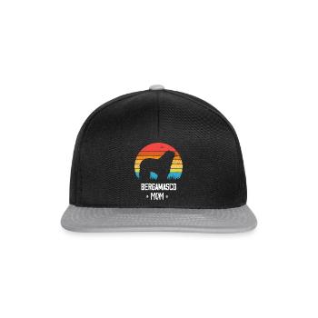 Bergamo Shepherd Dog - Snapback Cap - black/grey - Front