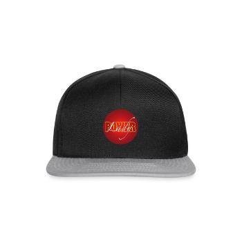 POWER LADY - Casquette snapback - noir/gris - Devant