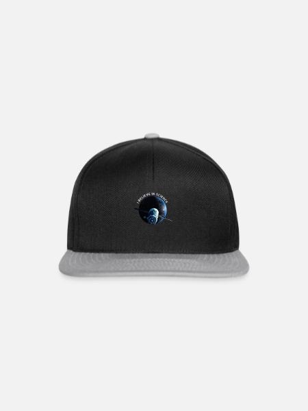 Ich glaube an Wissenschaft für - Snapback Cap - Schwarz/Grau