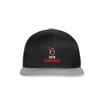 Berlin Schöneberg T-Shirt - Snapback Cap - Schwarz/Grau - Vorne