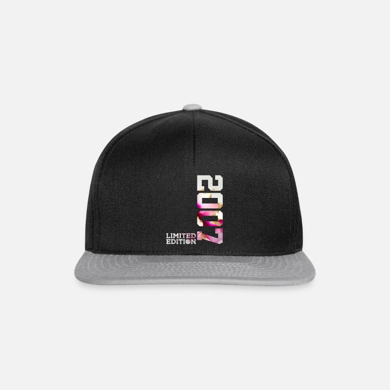 19-ÅRS FØDSELSDAG 19 ÅRS BEGRÆNSET UDGAVE 2007 - Snapback Cap - sort/grå