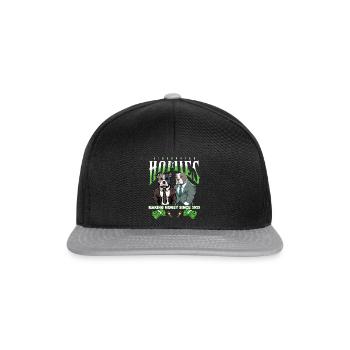 Sidehustle Homies - making money since 2023 - Snapback Cap - black/grey - Front