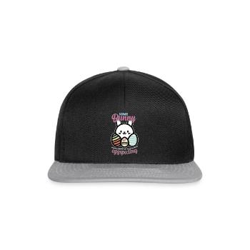 Easter Pregnancy Anouncement Easter Eggs - Snapback Cap - black/grey - Front