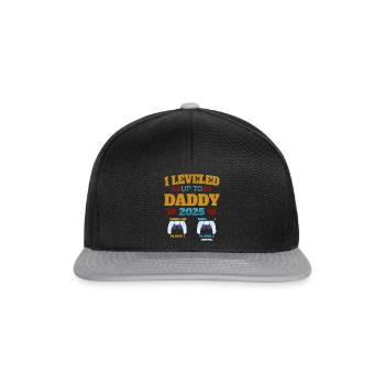Passez au niveau supérieur pour Daddy 2025 - Casquette snapback - noir/gris - Devant