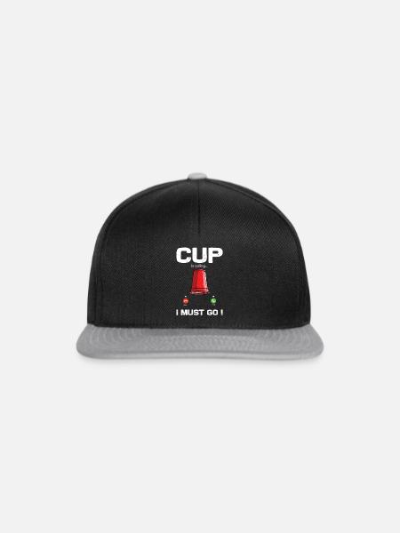 Stapeln Von Bechern Speed Stacker - Snapback Cap - Schwarz/Grau