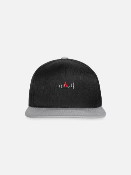 Stapeln Von Bechern Speed Stacker - Snapback Cap - Schwarz/Grau