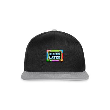 30 ans plus tard Cadeau d’anniversaire - Casquette snapback - noir/gris - Devant