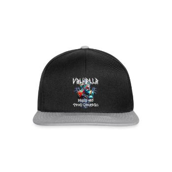 Valhalla - Salle des élus - Casquette snapback - noir/gris - Devant