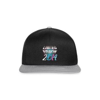 Limited Edition 2014 - Snapback Cap - Schwarz/Grau - Vorne