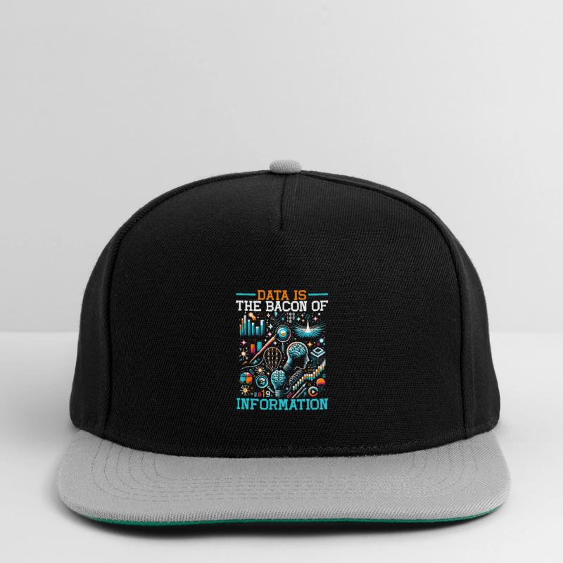 Data Science Datenanalyse Machine Learning Daten Snapback Cap