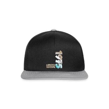 Edition Limitée 1975 Beach Design - Casquette snapback - noir/gris - Devant
