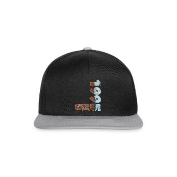 Limited Edition 1995 beach Design - Snapback Cap - black/grey - Front