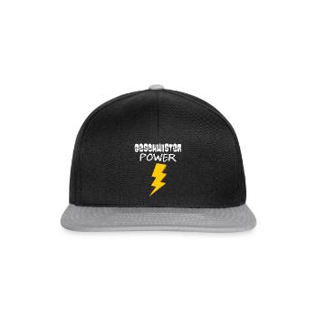 Pouvoir des frères et sœurs - Casquette snapback - noir/gris - Devant