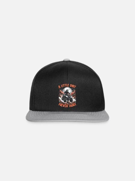 Pieni lika ei koskaan satuta mönkijäseikkailu de - Snapback Cap - musta/harmaa