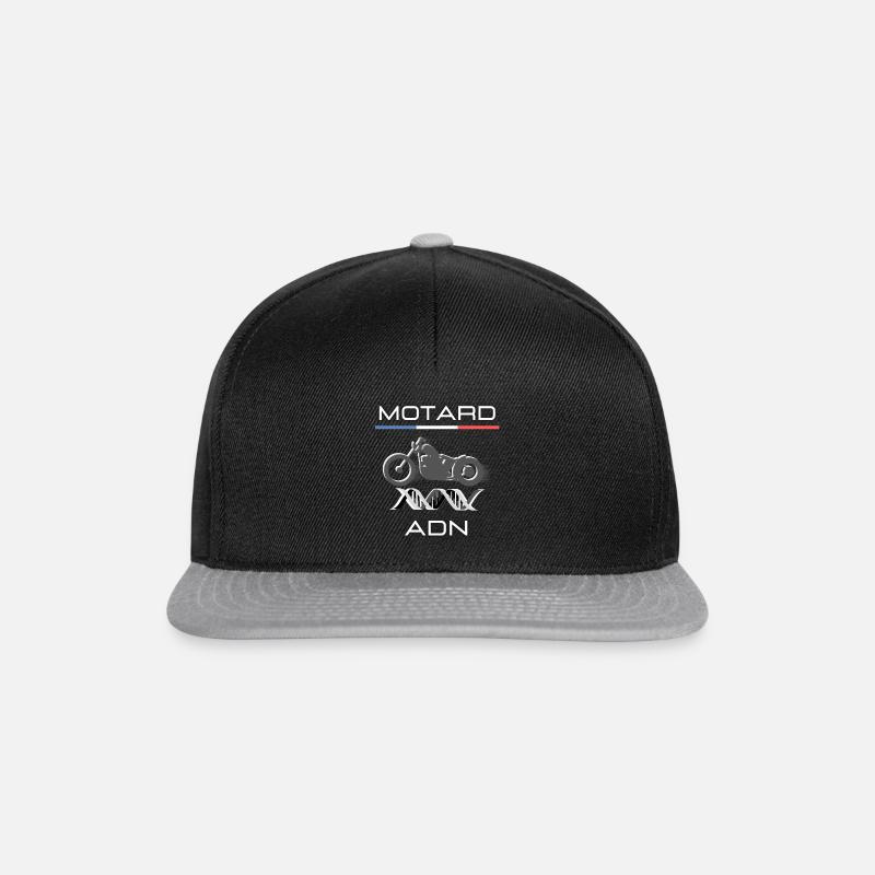 Motard - Snapback Cap - Schwarz/Grau