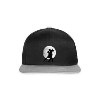 Tango lune - Casquette snapback - noir/gris - Devant