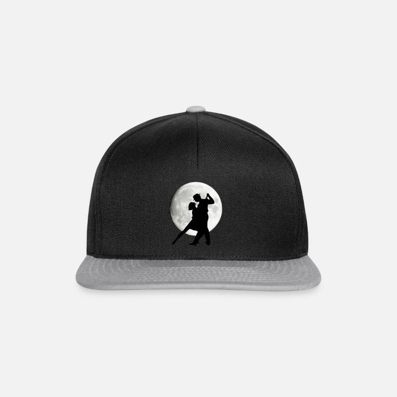 Tango lune - Casquette snapback - noir/gris