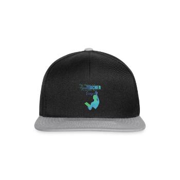 Enseignants - Casquette snapback - noir/gris - Devant