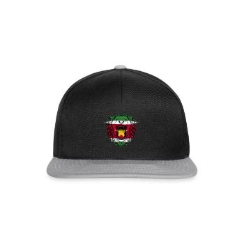 Suriname - Snapback Cap - black/grey - Front