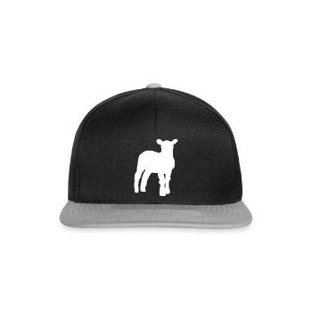 Lamm - Snapback Cap - Schwarz/Grau - Vorne