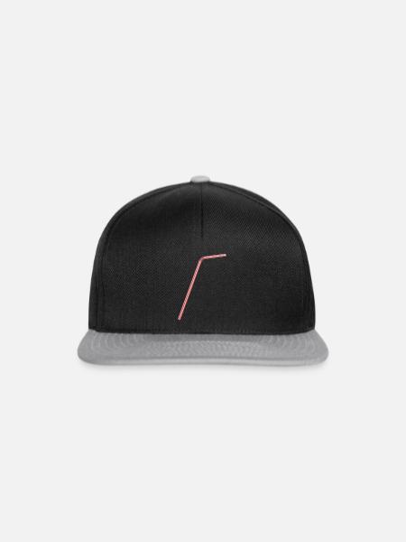 Stroh - Snapback Cap - Schwarz/Grau