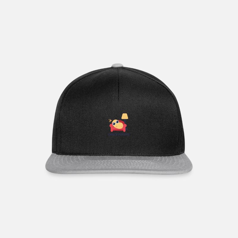Couch Potato - Snapback Cap - Schwarz/Grau