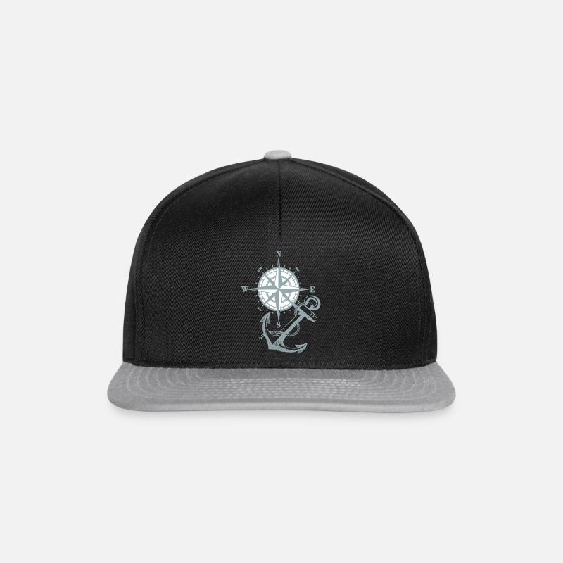 La navigation - Casquette snapback - noir/gris
