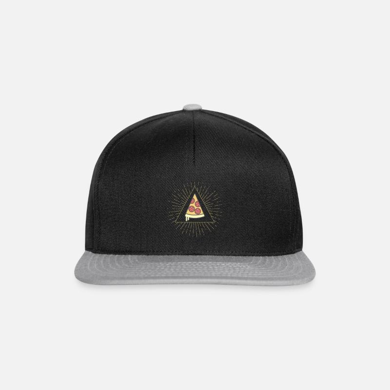 Pizza - Snapback Cap - black/grey