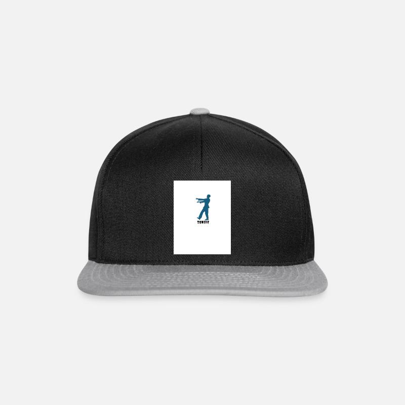 zOMBIE - Snapback Cap - Schwarz/Grau