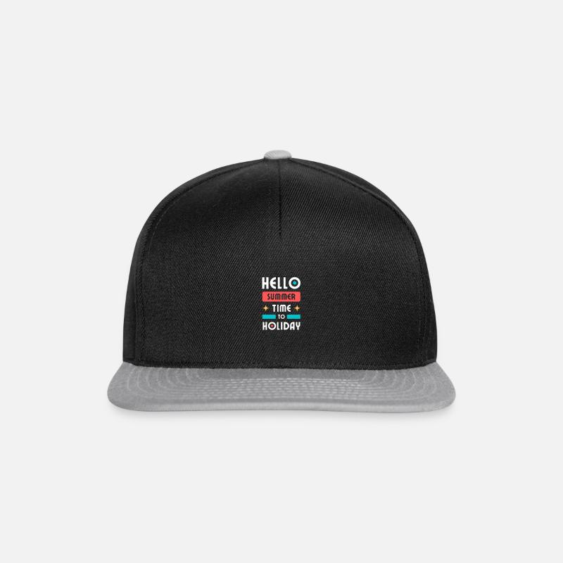 abindenurlaub - Snapback Cap - black/grey