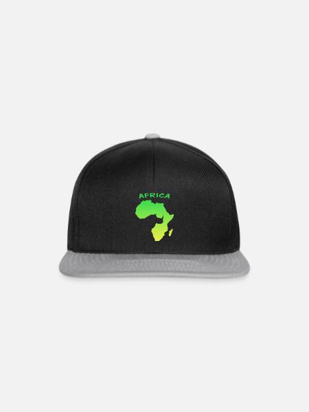 Africa - Snapback Cap - Schwarz/Grau